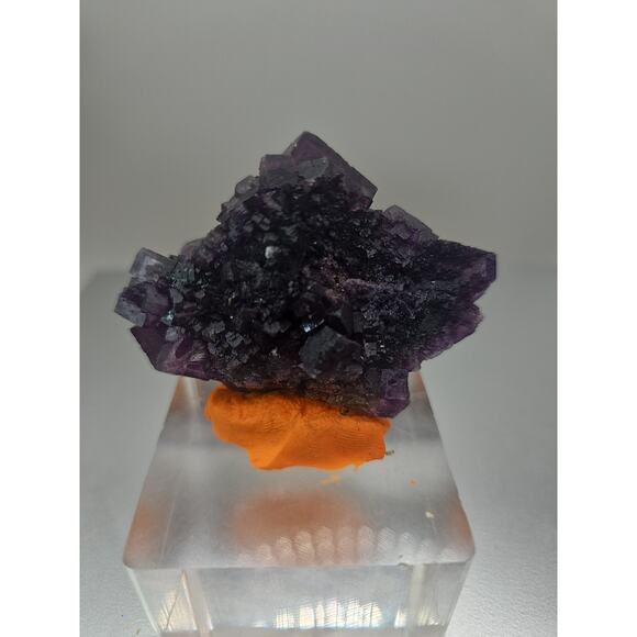 Fluorite crystal quartz cluster 2.5oz - Picture 7 of 15